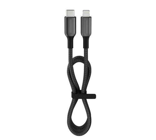 27 Watt 3A Usb-C To Lighning 1.2M Hızlı Şarj Kablosu Siyah FC41