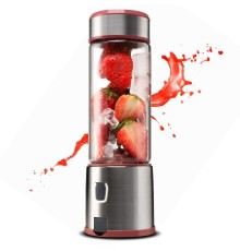 6 Bıçaklı Taşınabilir ve Şarj Edilebilir Meyve Sıkacağı ve Blender