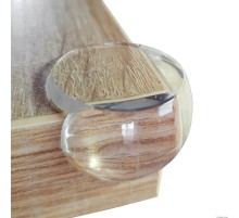 4 Adet Silikon Şeffaf Masa Kenar Köşe Koruma