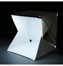 40 Cm Işıklı Ürün Çekim Çadırı Mini Fon Stüdyosu