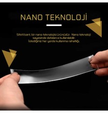 Çift Taraflı Nano Teknolojili Süper güçlü Bant 5 Metre