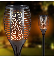 Alev Efektli Solar Bahçe Lambası (51 cm)