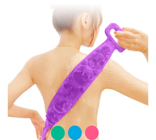 Silikon Çift Taraflı Banyo Kesesi Büyük Boy