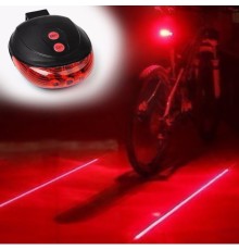 Güvenli Şeritli Bisiklet Arka Stop Lambası