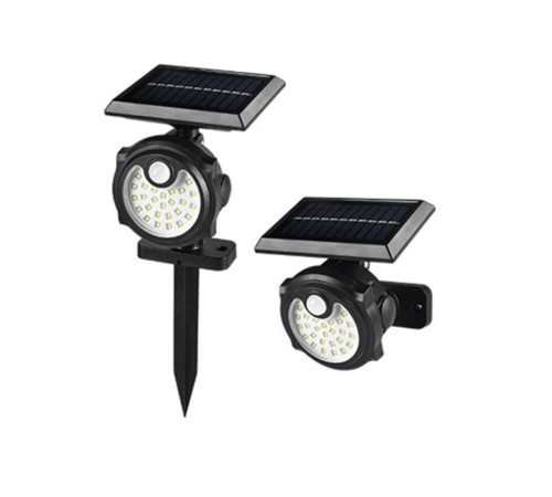 26 Ledli Solar Güneş Enerjili 3modluBahçe Aydınlatması Hareket Sensörlü Duvar Lamba