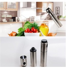 Paslanmaz Çelik Gövdeli Spray Yağlık - Zeytinyağ/sirke Püskürtücü