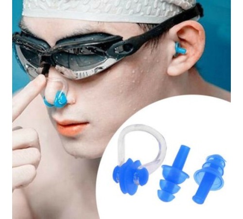 Silikon Su Geçirmez Kulak & Burun Tıkacı