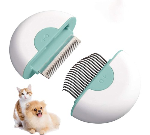 Çift Taraflı Portatif Taşınabilir Kedi Köpek Tarağı Tüy Toplayıcı