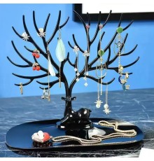 Siyah Geyik Tasarımlı Takı Mücevher Standı