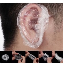 Su Geçirmez Kulak Örtüleri Su Geçirmez Kulak Kapları Duş İçin 100 Adet