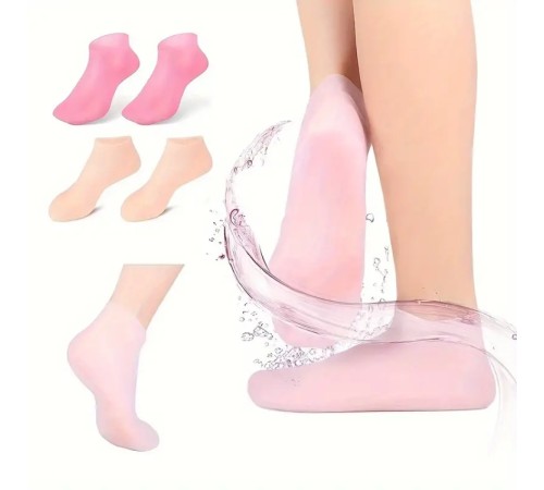 Silikon Jel Ayak Nemlendirici Çorap