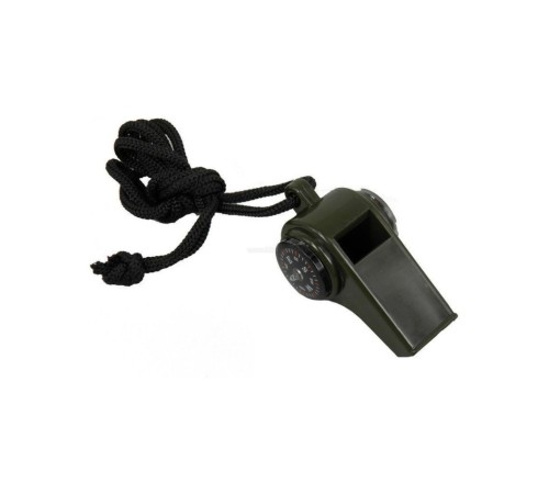 3 in 1 Pusulalı Termometreli Acil Durum Düdüğü