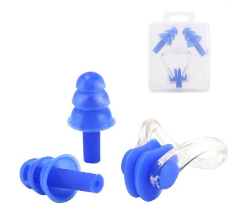 Silikon Burun Ve Kulak Tıkayıcı Yüzücü Set