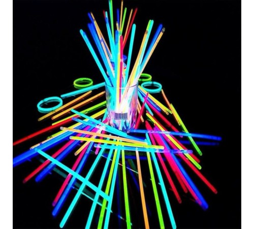 Karanlıkta Parlayan Fosforlu Glow Stick Çubuk 20 Cm 200 Parça