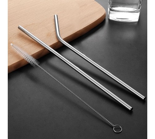 3 Parça Paslanmaz Çelik Pipet Seti