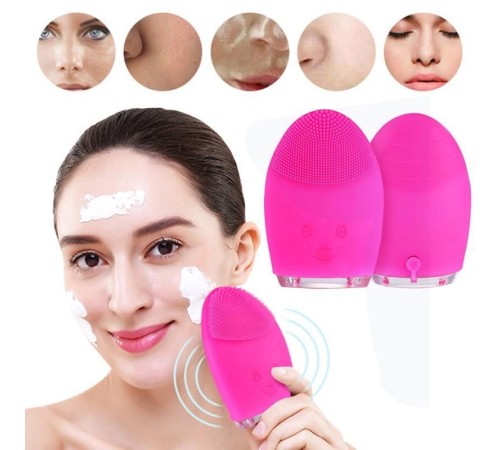 Silikon Şarjlı Yüz Temizleme Fırçası
