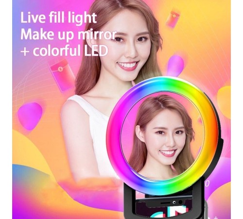 Rgb Şarjlı Selfi Öz Çekim Işığı