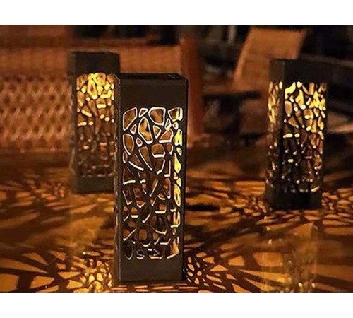 Dekoratif Solar Bahçe Aydınlatma Yürüyüş Yolu ( 8 Adet )