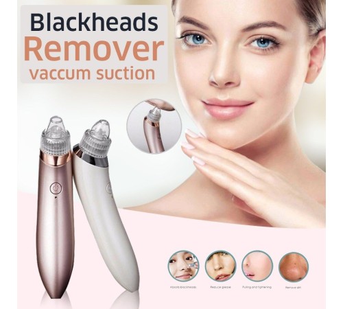 Vakumlu Akne Siyah Nokta Leke Çıkarıcı 4 Başlıklı Cilt Temizleme Cihazı