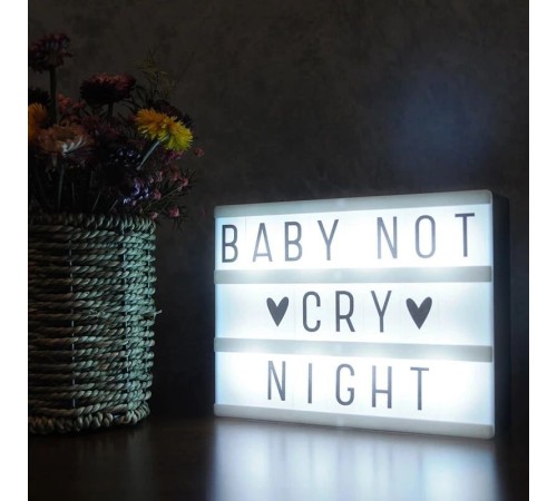 A5 Işıklı Harfli Dekoratif Led Pano Lightbox