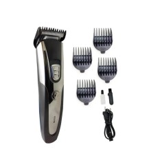 Profesyonel Şarjlı Saç Sakal Ense Vücut Kılı Kesme Tıraş Makinesi Öncesi 1019