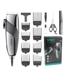 Elektrikli Profesyonel Ayarlanabilir Güç Özellikli Tam Takım Tıraş Makinesi V-121