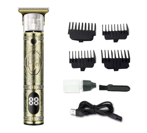 Profesyonel Saç Sakal Ense Vücut Öncesi Kuaförlere Özel Tıraş Makinesi Demir Kasa KP-2149