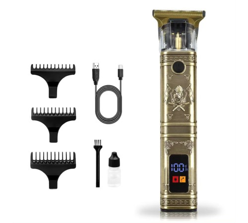 Profesyonel Saç Sakal Ense Vücut Öncesi Kuaförlere Özel Tıraş Makinesi Demir Kasa KP-2931