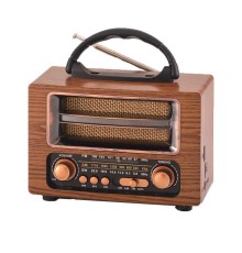 Usb Tf Am Fm Sw Bluetooh Connect Tws Usb Şarj Nostaljik Radyo Rt-721