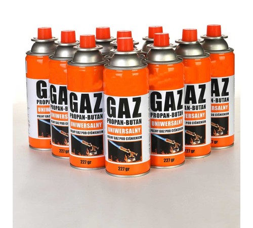 Kamp Ocak Gazı Valfli Kartuş 227GR - 12 Adet