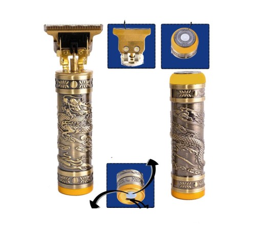 2 In 1 Profosyonel Suya Dayanaklı Ense Ve Yanak Makinası KP-2074