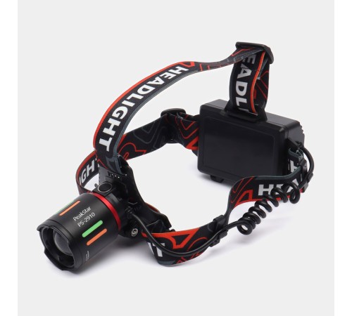 Şarjlı Profesyonel Zoomlu Kamp Avcı Balıkçı Kafa Lambası Feneri PS-2910