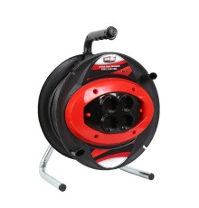 20 MT Makaralı 4 lü Elektrik Uzatma Priz 3 x 2,5 Mm Siyah