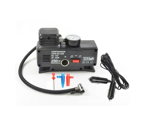 Göstergeli 250 PSI 12V 35 LPM Oto Hava Kompresörü KA-843