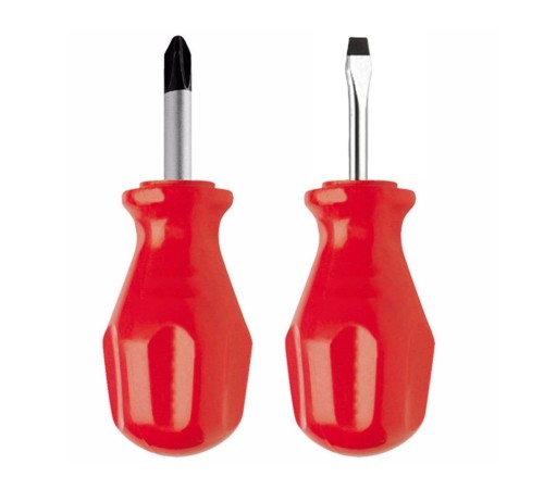 2 li Avuç Içi Tornavida Seti Düz Yıldız