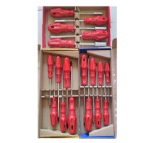 18 Parça Lokma - Torx - Düz ve Yıldız Tornavida Seti Takımı