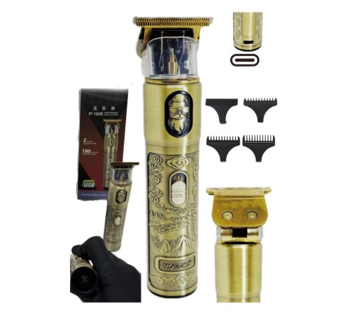 Şarj Göstergeli Sakal Öncesi Vücut Ense Çizim Sıfıra Yakın Tıraş IP-1949