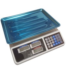 Metal Ölçüm Tartısı Elektronik Terazi Bakkal Manav Market Ve Pazarcı Tartısı 40 Kg