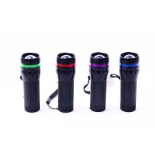 Özel Güvenlikler Için Menzilli Zoomlu Pilli El Feneri Dayanıklı