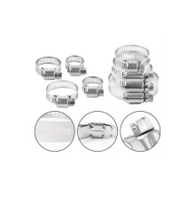 5 Ebat 10 Adet Ayarlı Metal Kelepçe Seti