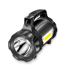 PS-889 Su Geçirmez Yüksek Güçlü Led 30W Şarj Edilebilir Powerbanklı Profesyonel El Feneri