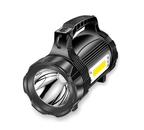 PS-889 Su Geçirmez Yüksek Güçlü Led 30W Şarj Edilebilir Powerbanklı Profesyonel El Feneri