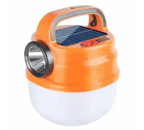 Taşınabilir 7 Fonksiyonlu Güneş Enerjili Şarj Edilebilir Çadır Kamp Feneri