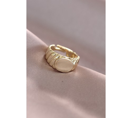 Gold Metal Kadın Yüzük - TJ-BYK1545