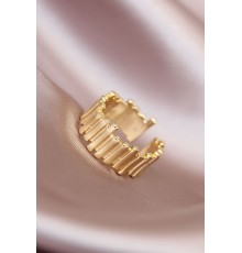 Gold Renk Metal Ayarlamalı Kadın Yüzük - TJ-BYK1558