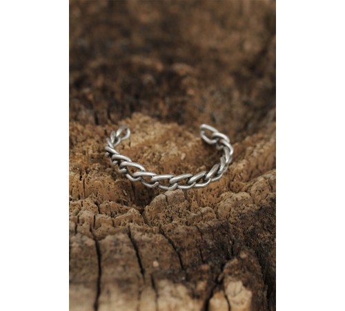 Yeni Sezon Zincir Tasarımlı Erkek Kelepçe Bileklik - TJ-EB3203