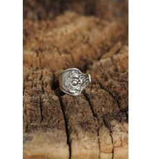 Otantik Çiçek Tasarımlı Ayarlamalı Kadın Yüzük - TJ-BYK1976