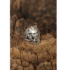 Medusa Model Ayarlanabilir Erkek Yüzük - TJ-EY408