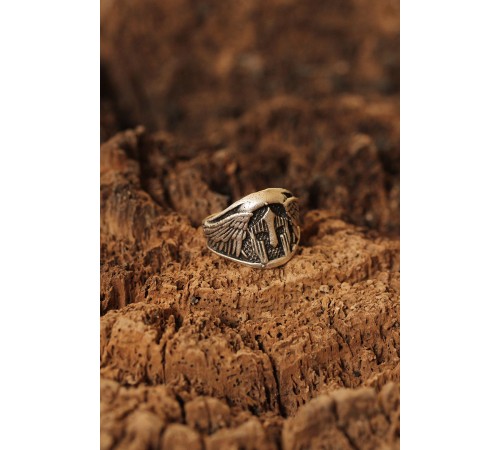 Miğfer Figürlü Ayarlanabilir Erkek Yüzük - TJ-EY424