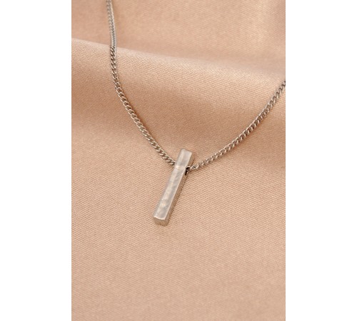 Gümüş Renk Metal Kolye - TJ-BKO5992